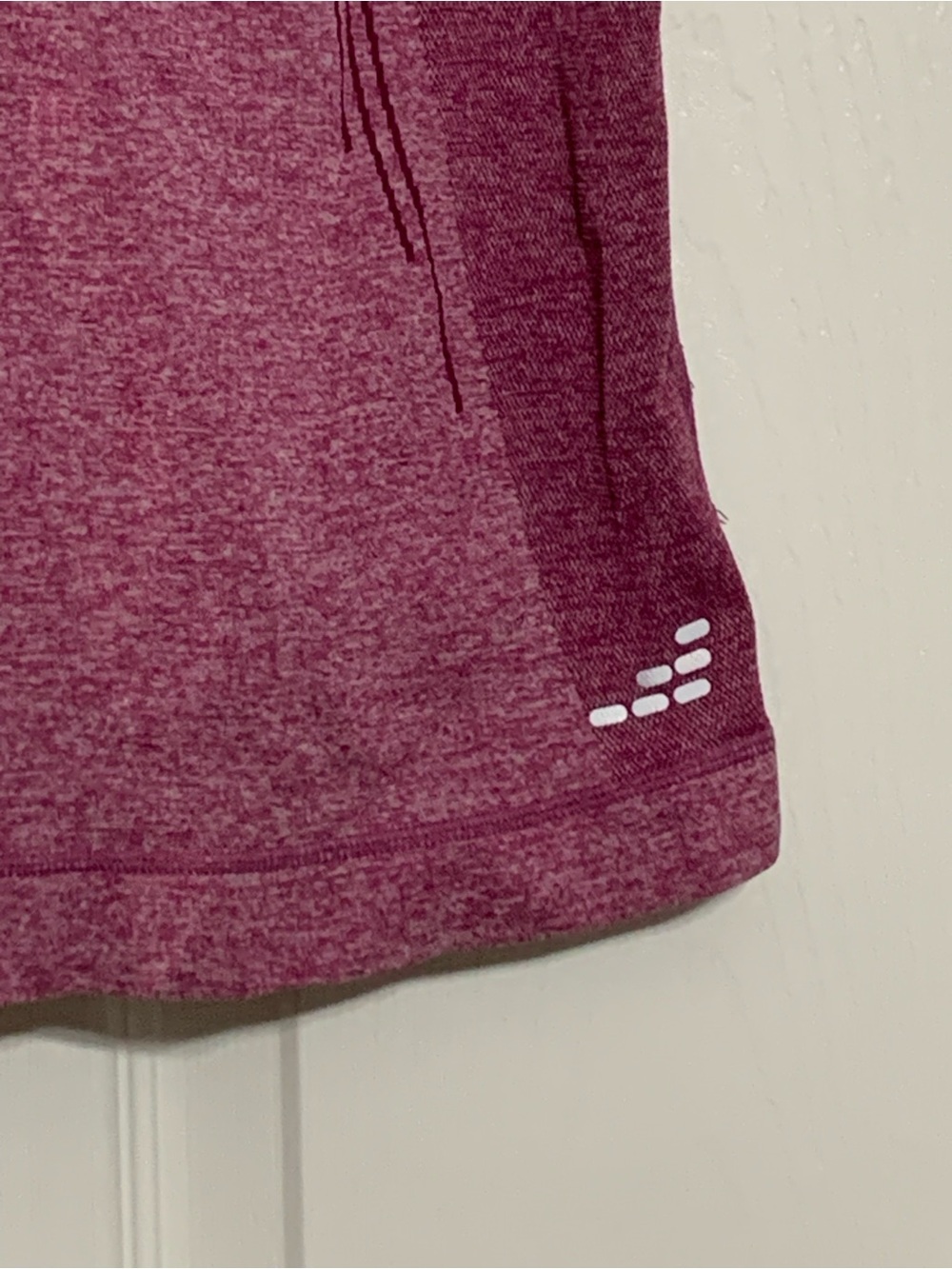 bcg Raspberry Heather Racerback Tank - Picture 3 of 11